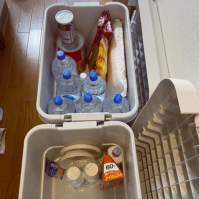 無印良品 公式 ポリプロピレン頑丈収納ボックス 大約幅60 5 奥行39 高さ37cmのレビュー クチコミとして参考になる投稿12枚 Roomclip ルームクリップ