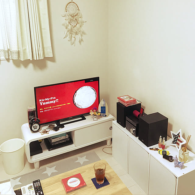 ニトリ テレビボード(フレージュ160TV WH) ブランド買蔵 写真付き