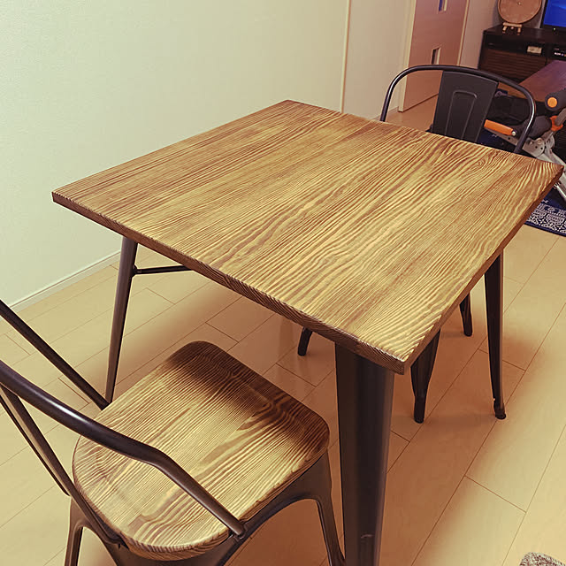 ダイニングテーブルセット ダイニングセット 木製 2人掛け 2人用 北欧 ヴィンテージ ブルックリン 西海岸 インダストリアル おしゃれ カフェ風 レトロ ダイニングテーブル ダイニング 食卓 ウッドダイニング Lewis ルイス 3点セットのレビュー クチコミとして参考に
