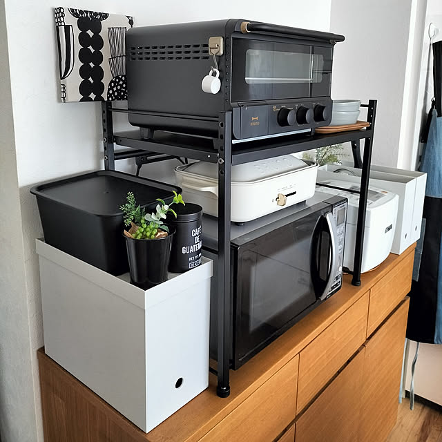 写真付きレビュー レンジ上 ラック おしゃれ 伸縮 レンジラック レンジ台 キッチンラック 収納棚 キッチン 収納 トースターラック トースター上 電子レンジ上 棚 白 ホワイト 伸縮キッチンラック Reole レオール 1段タイプ ホワイト ブラックの通販商品 口コミ情報 写真付きレビュー レンジ上 ラック おしゃれ 伸縮 レンジラック レンジ台 キッチンラック 収納棚 キッチン 収納 トースターラック トースター上 電子レンジ上 棚 白 ホワイト 伸縮キッチンラック Reole レオール 1段タイプ ホワイト ブラックの通販商品 口コミ情報