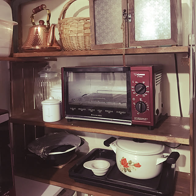 Et Wm22 Rm 象印 オーブントースター メタリックレッド Zojirushi こんがり倶楽部 Etwm22rm 返品種別a のレビュー クチコミとして参考になる投稿13枚 Roomclip Item