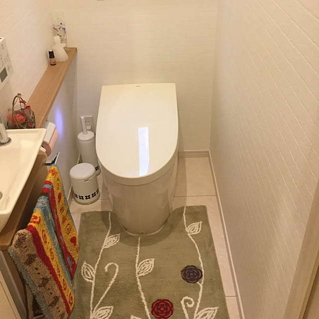 トイレポット フルール トイレ ゴミ箱 サニタリーボックス おしゃれ トイレポット 大容量 北欧 トイレコーナーポット オカのレビュー クチコミとして参考になる投稿4枚 Roomclip ルームクリップ
