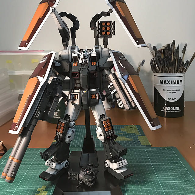 写真付きレビュー ディズニー Mg 機動戦士ガンダム サンダーボルト フルアーマー ガンダム Ver Ka Gundam Thunderbolt版 1 100スケール 色分け済みプラモデルの通販商品 口コミ情報 Roomclipショッピング