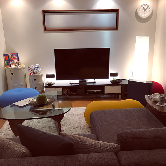 写真付きレビュー】カルテル(Kartell) Kartell コンポニビリ3 ホワイト みラッピング無料 Kartell コンポニビリ3 φ32/H58.5cm ホワイト 棚/ラック