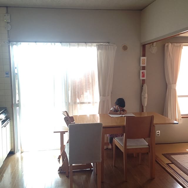 部屋全体/社宅/団地/キッチンの入り口から見た眺め/アクタス&hellip;などのインテリア実例 20140929 112041