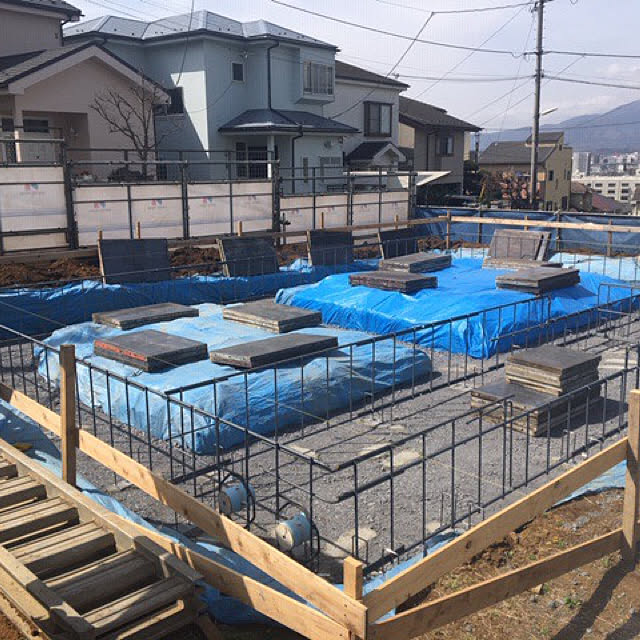 新築建築中 基礎工事 積水ハウスのインテリア実例 19 03 26 12 41 25 Roomclip ルームクリップ