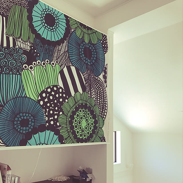 マリメッコ 生地 北欧 生地 大柄 約145 116cm 柄リピート単位 切り売り シールトラプータルハ Marimekko Siirtolapuutarha タペストリー 布 布地 ファブリック テキスタイル おしゃれ かわいい モダン 手芸 マスク 布マスクのレビュー クチコミとして参考になる投稿17