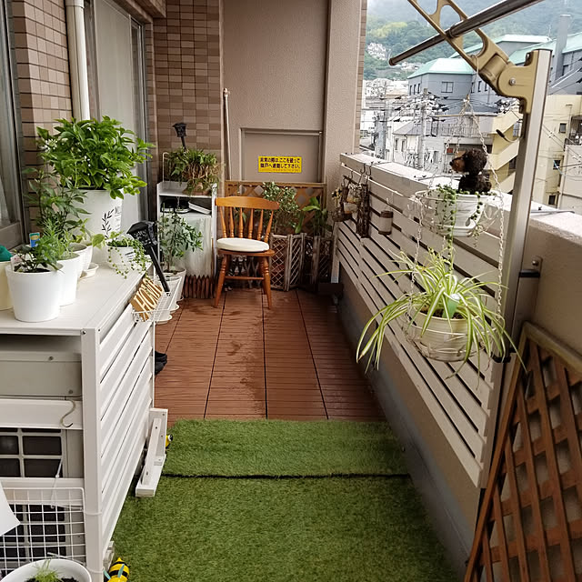 写真付きレビュー 1枚あたり240円 ウッドパネル ウッドタイル 108枚セット 送料無料 人工木 天然木粉 樹脂 ウッドデッキ デッキパネル フロアデッキ パネルデッキ Diy キット ベランダ バルコニー テラス 庭 おしゃれ ガーデン ガーデニングの通販商品 口コミ情報 写真付きレビュー 1枚あたり240円 ウッドパネル ウッドタイル 108枚セット 送料無料 人工木 天然木粉 樹脂 ウッドデッキ デッキパネル フロアデッキ パネルデッキ Diy キット ベランダ バルコニー テラス 庭 おしゃれ ガーデン ガーデニングの通販商品 口コミ情報