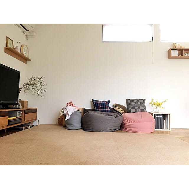 無印良品 体にフィットするソファカバー 緋色 さんごのレビュー 口コミとして参考になる投稿45枚 Roomclip ルームクリップ