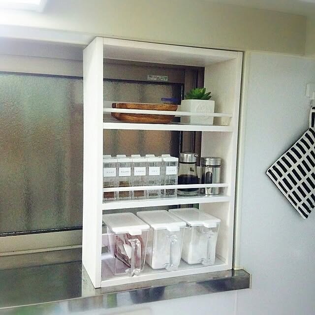 キッチン/ハンドメイド/DIY/手作り/スパイスラック...などのインテリア実例 - 2015-01-29 13:35:19