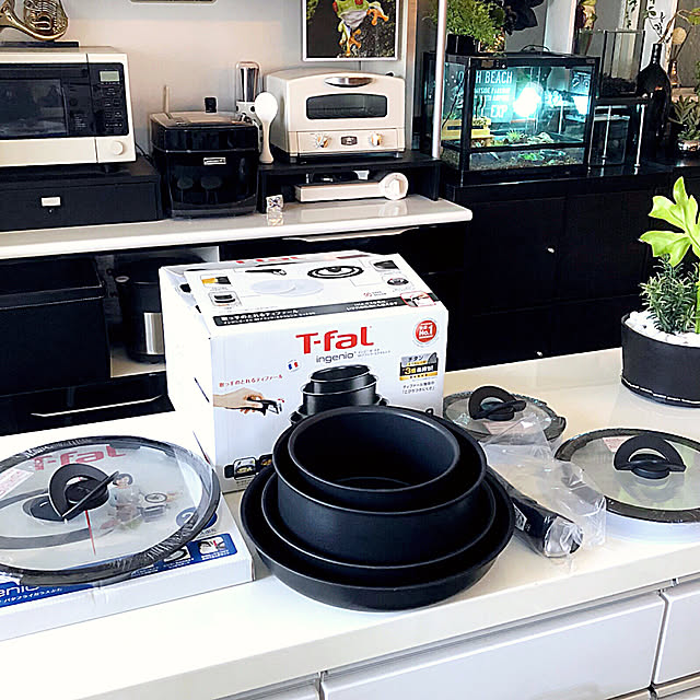 ティファール インジニオ ネオ ハードチタニウム ブラック セット9 Lのレビュー クチコミとして参考になる投稿4枚 Roomclip Item