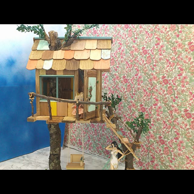 玄関/入り口/人形/DIY/コレクション/シルバニアファミリー&hellip;などのインテリア実例 20160715 183201