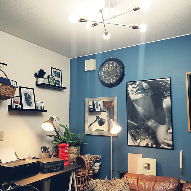 写真付きレビュー Ikea イケア Ikea Tertial テルティアル ワークランプ ダークグレーの通販商品 口コミ情報 Roomclipショッピング