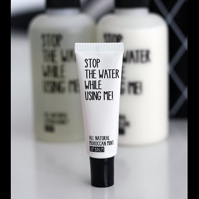 STOP THE WATER/パケ買い/リップバーム/白黒のインテリア実例 - 2014-02-12 14:21:40