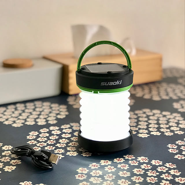 在庫処分 Suaoki ソーラー ランタン 防災グッズ 停電対策 3way高輝度 懐中電灯 折り畳み式 Ledライト ポップアップ アウトドア キャンプ 防災グッズ 夜釣り 災害 インテリア 読書 寝室 車中泊 車内 Usb充電 電池不要 モバイル充電 スマホ充電のレビュー クチコミとして