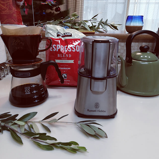 ラッセルホブス Russell Hobbs ラッセルホブス コーヒーミル 電動 7660jpのレビュー 口コミとして参考になる投稿110枚 Roomclip ルームクリップ