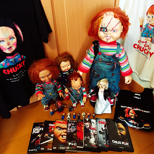 写真付きレビュー Dream Rush Bride Of Chucky チャッキーの花嫁 コレクションドール チャッキー の通販商品 口コミ情報 Roomclipショッピング