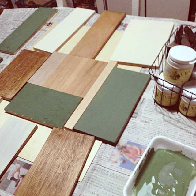 机/DIY/バターミルクペイント/BRIWAXのインテリア実例 - 2014-01-26 07:57:20