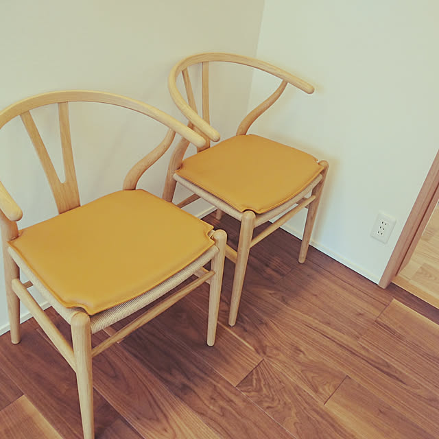 Yチェア 専用 レザークッション ゴールデンブラウン CARL HANSEN SON