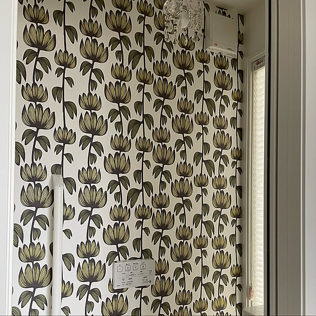 写真付きレビュー 壁紙 クロス Diy おしゃれ はがせる 花 花柄 フラワー 木 ツリー ぞう 象 ぞうさん パンダ ドット お花 北欧 のりなし 北欧デザイン フィンレイソンセレクション サンゲツ 東リ トキワ リリカラ ルノン Jqの通販商品 口コミ情報 Roomclipショッピング