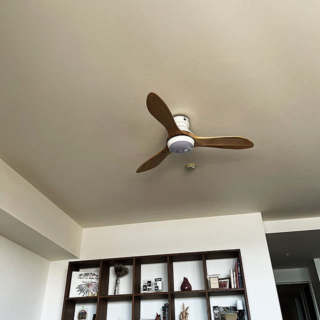 再値下げ 送料無料 シーリングファン シーリング ファン 阪和 木製 ウッド 薄型 おしゃれ 吹き抜け 空調 リモコン付 ダイニング モダン ナチュラル シンプル インテリア カフェ 超美品 Uphl Co Ug