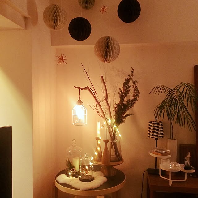 部屋全体/雑貨/男前/北欧インテリア/ミックスインテリア/クリスマス飾り&hellip;などのインテリア実例 20141126 220545