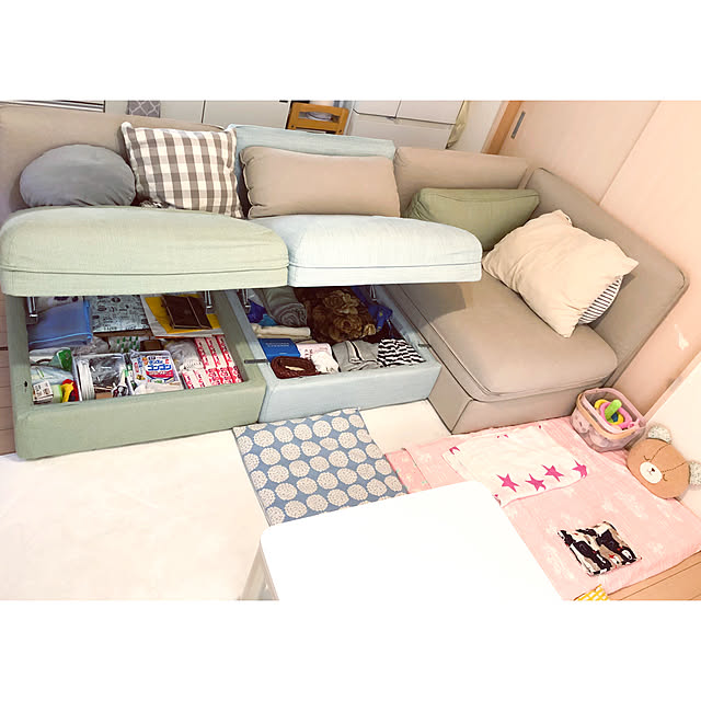 新入荷 流行 IKEA ソファベッド VALLENTUNA ヴァレントゥナ 3点セット