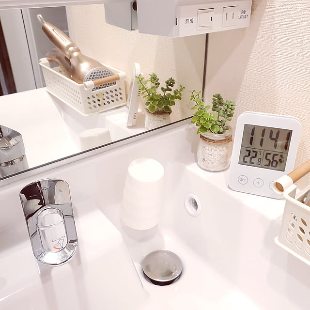 スロッティス 時計 湿度計 温度計 Ikea イケア 103 163 77 Slattis のレビュー クチコミとして参考になる投稿24枚 Roomclip ルームクリップ