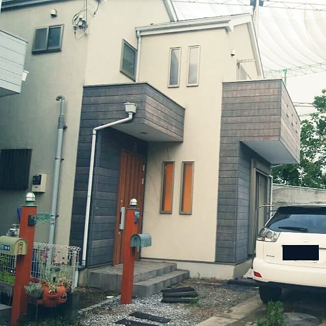 玄関 入り口 閑静な住宅街 内覧可能です おしゃれなおうちにしたい おしゃれな空間にしたい などのインテリア実例 17 07 14 00 43 48 Roomclip ルームクリップ