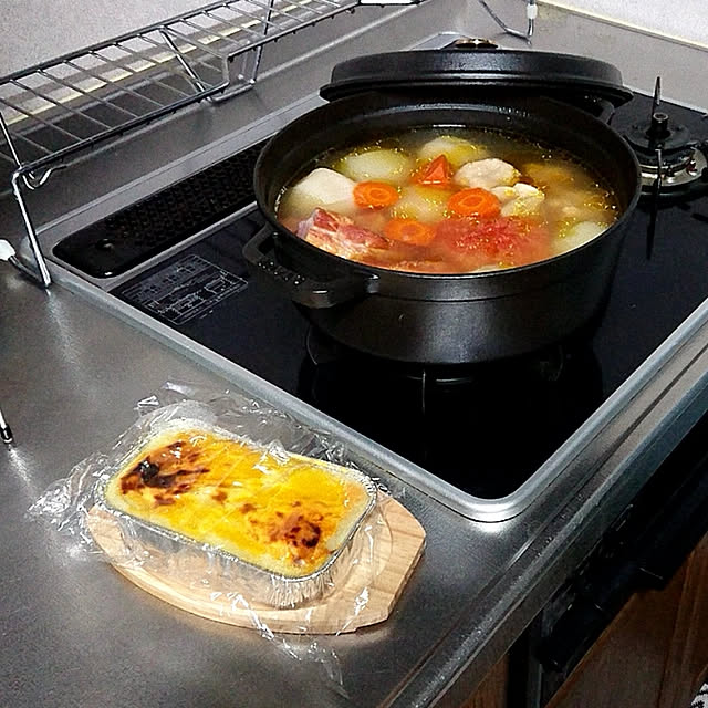 ポイント5倍 1 10 ストウブ 鍋 Staub ピコ ココット ラウンド 26cm ブラック ホーロー 調理器具 Cocotte Round ギフト のし可のレビュー クチコミとして参考になる投稿4枚 Roomclip ルームクリップ