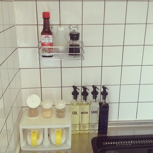 キッチン/リメイク/収納/詰め替えボトル/DIY...などのインテリア実例 - 2014-05-31 11:40:45