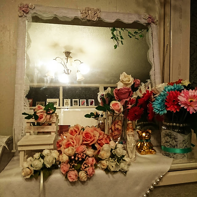 写真付きレビュー 造花 ガーベラ フェイクフラワー 1本の価格 です 造花 フェイクフラワー イミテーション チューリップ ガーベラ バラ ピオニー ダリア カラー インテリア 花材 Asca アスカの通販商品 口コミ情報 Roomclipショッピング