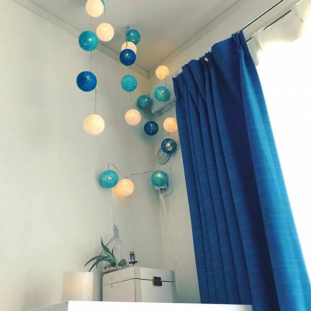 Pse取得 スイッチ付き Led コットンボールランプ クッカ Kukka インテリア ガーランド 間接照明 かわいい おしゃれ 壁 雑貨 飾り オーナメントボール パーティー リビング 居間用 照明器具 電気 イルミネーション ツリー のレビュー クチコミとして参考になる投稿10枚