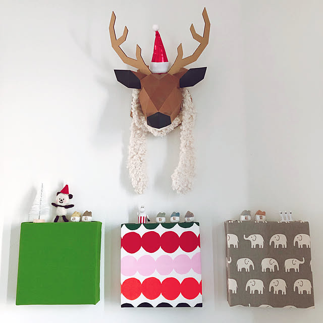 ポイント10倍 送料無料 Kakukaku カクカク 組み立てるインテリア ペーパークラフト キット 壁飾り 北欧 ハンティングトロフィー Lサイズ 引っ越し祝い アニマルヘッド ギフト 壁掛け 鹿 ひつじ 熊 くま 工作キット インテリア インテリア小物 年末年始のレビュー