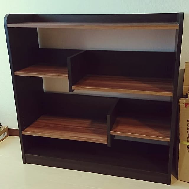 本棚 オープンラック ラック 木製 収納 マガジンラック シェルフ カウンター下収納 ディスプレイラック大容量 チェスト 棚 キャビネット ウッドラック スリム 薄型 ロータイプ 絵本棚 インダストリアル家具 和モダン おしゃれ キッチン オシャレ 北欧 食器棚 リビング