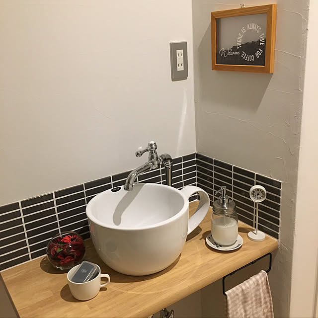 写真付きレビュー】洗面ボウル コーヒーカップ 小 手洗い鉢 リフォーム カフェ おしゃれ かわいい DIY オーバーフロー無し W410×D310×H185 INK-0403132Hの通販商品口コミ情報 | RoomClipショッピング 写真付きレビュー】洗面ボウル コーヒーカップ 小 手洗い鉢 リフォーム カフェ おしゃれ かわいい DIY オーバーフロー無し W410×D310×H185 INK-0403132Hの通販商品口コミ情報 | RoomClipショッピング