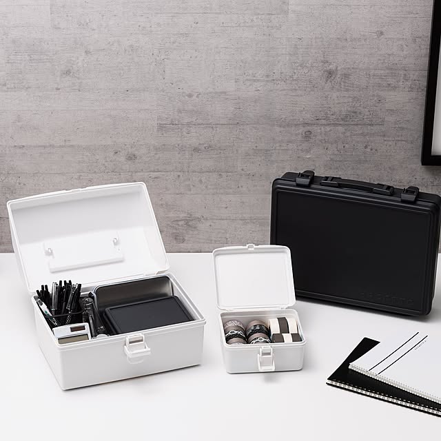 4 15 金 0 00 4 16 土 1 59 対象商品15 Off ハコット Hacotto トランク道具箱 ツールボックス 収納ボックス 工具箱 文房具箱 Diy ハンドメイド フタ付き 取っ手 マスキングテープ アウトドア 工具入れ レトロ かわいい おしゃれ プラスチック 天馬のレビュー