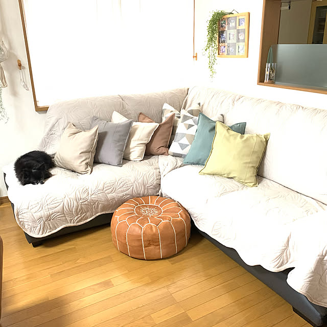写真付きレビュー】無印良品 オックスクッションカバー 43X43cm用 ベージュ 良品計画の通販商品口コミ情報 | RoomClipショッピング 写真付きレビュー】無印良品 オックスクッションカバー 43X43cm用 ベージュ 良品計画の通販商品口コミ情報 | RoomClipショッピング