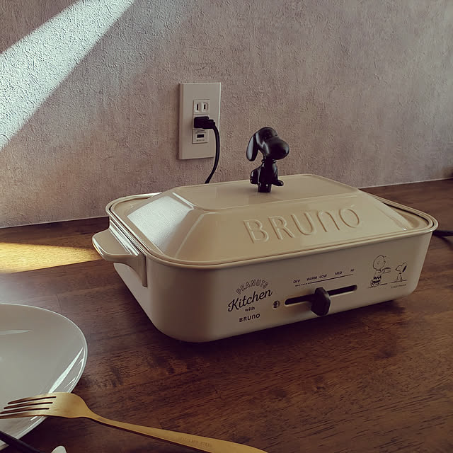ポイント10倍 送料無料 Bruno Peanuts コンパクトホットプレート Boe070 ホットプレート スヌーピー ピーナッツ Snoopy ブルーノ パンケーキ 焼肉 電気 たこ焼き プレート のレビュー クチコミとして参考になる投稿2枚 Roomclip ルームクリップ