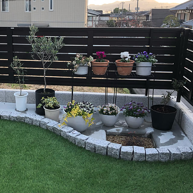 アイアン プランタースタンド 600 Gd 1696 アイアンスタンド フラワースタンド 屋外 植木鉢 おしゃれ 花 ガーデニング 棚 鉢 鉢置き 鉢台 室内 観葉植物 雑貨 サンカ Hのレビュー クチコミとして参考になる投稿12枚