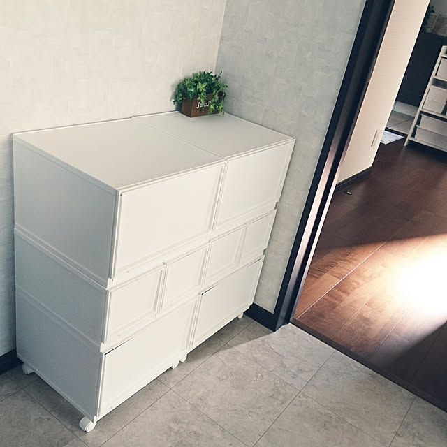 ニトリ 幅18 8 奥行35 8 高さ18 8ｃｍ マルチ収納 M オールクリアm のレビュー 口コミとして参考になる投稿12枚 Roomclip ルームクリップ