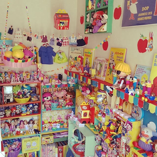 プリキュア アイカツ ララループシー おもちゃ アメリカン などのインテリア実例 15 06 02 09 47 15 Roomclip ルームクリップ