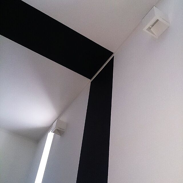 廻り縁 黒に塗りたい 壁 天井 モノトーンのインテリア実例 14 09 10 33 19 Roomclip ルームクリップ