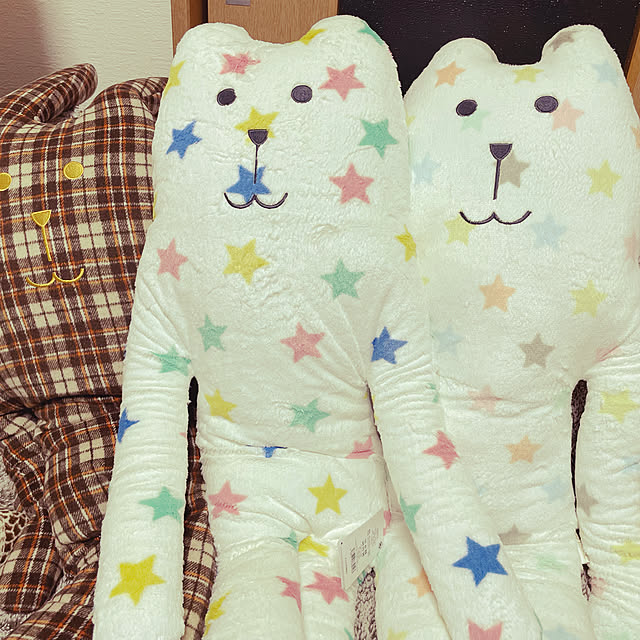 写真付きレビュー クラフトホリック Craft Holic Craftholic クラフトホリック ぬいぐるみ 抱き枕クッション Lサイズの通販商品 口コミ情報 Roomclipショッピング
