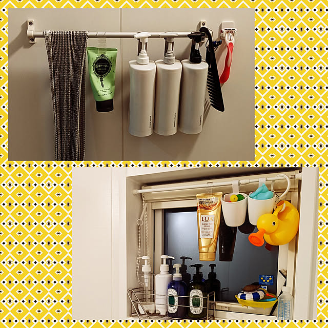 スマートホルダー セット シャンプー コンディショナー ホワイト デザイン No 140 花王のシャンプー コンディショナーつめかえ用 ラクラクecoパック は別売りです A ホワイト デザイン 2個アソートのレビュー クチコミとして参考になる投稿0枚