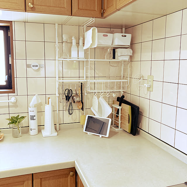 突っ張りキッチンポール Spluce専用オプションパーツ ポール S 専用ポール 部品 パーツ キッチン用品 スリムポールラックs専用パーツ 突っ張り式収納 突っ張り棚 収納 ラック 収納棚 壁面収納 キッチン収納 キッチンラック 39ショップ のレビュー クチコミとして