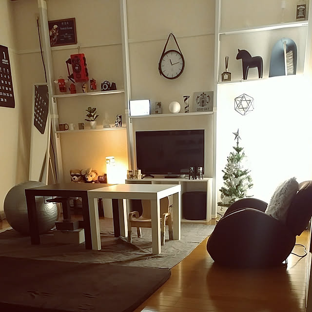 写真付きレビュー Ikea イケア ローテーブル Lack サイドテーブル ブラック 通販 003 529 の通販商品 口コミ情報 Roomclipショッピング