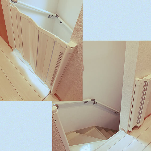 デンマーク製 正規品 ベビーゲート ガードミー ベビーダン バリアフリー ベビーフェンス 階段上 斜め設置 赤ちゃん 柵 転落 階段下 スリム ベビーガード ゲート 玄関 階段 転落防止 じゃばら式 安全ゲート ワイド 柵 キッチン 白 ホワイト 107のレビュー クチコミ