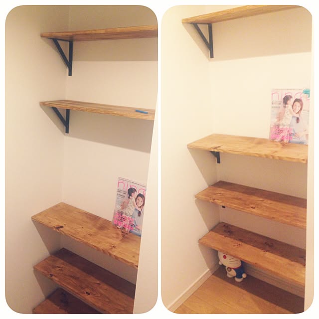 黒皮鉄シリーズ 棚受け金具 ワックス仕上げ Mサイズ 1個単品 アイアン L字アングル ブラケット シンプル 飾り棚 Diy 小型商品 のレビュー クチコミとして参考になる投稿30枚