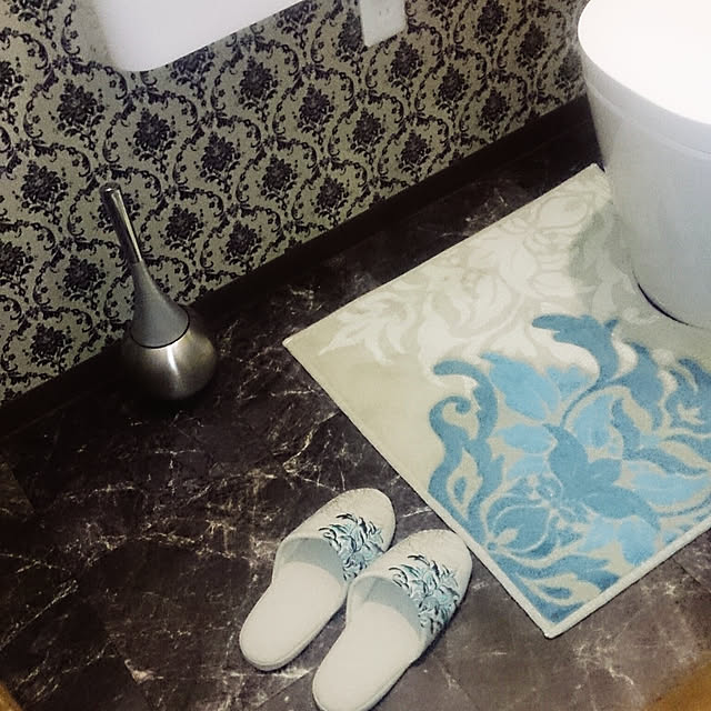Saltoru ソルトル トイレマット 60 60cm グレー 1個 オカトーのレビュー クチコミとして参考になる投稿2枚 Roomclip ルームクリップ